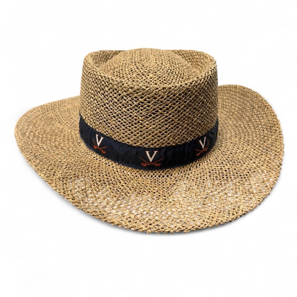 Unisex University of Virginia Cavaliers Straw Safari NCAA Hat